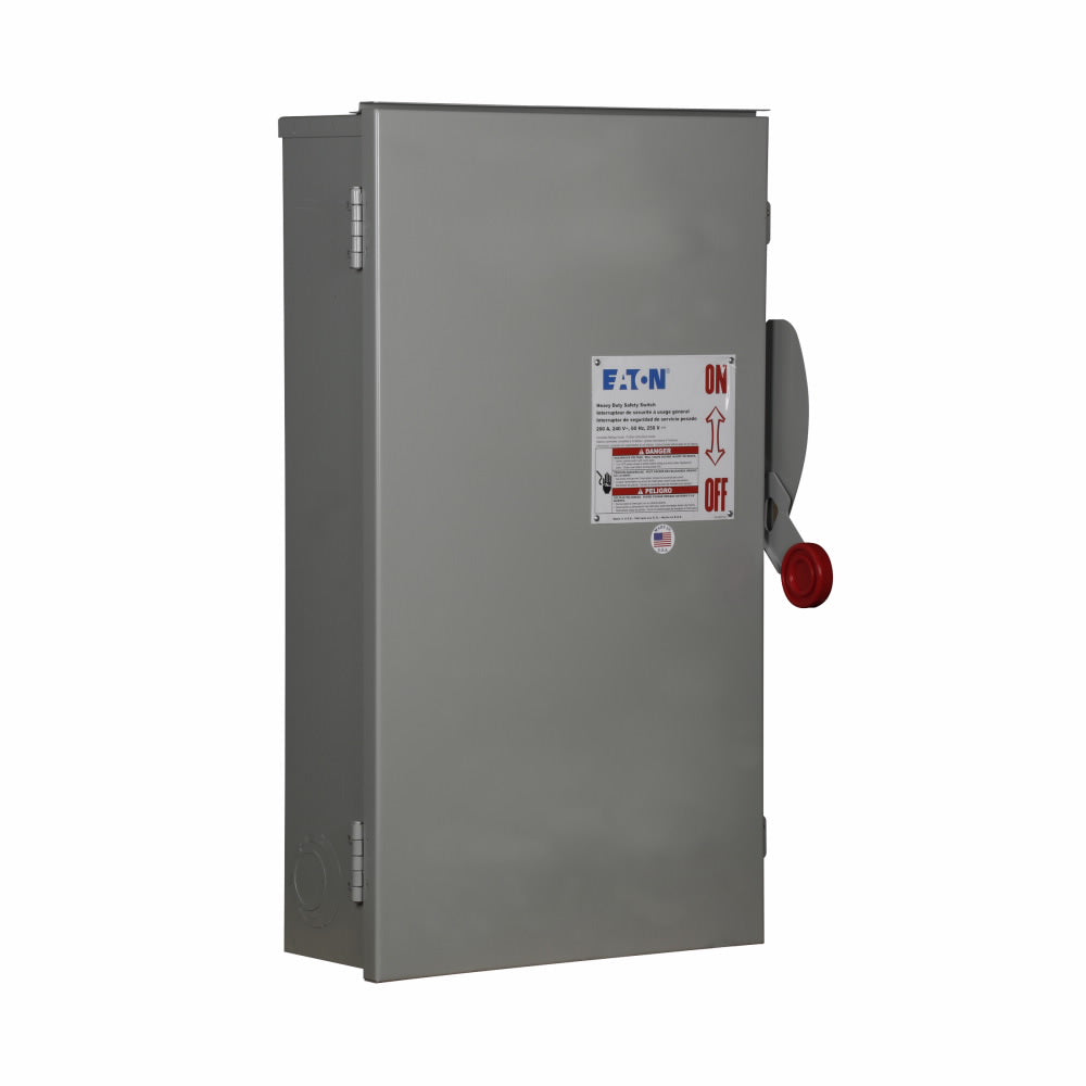Cutler Hammer DH224NRK Disconnect Switch | 240V 200A 1 Phase 2 Pole Fusible NEMA 4 DH Series