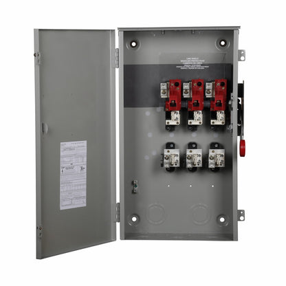 Cutler Hammer DH224NRK Disconnect Switch | 240V 200A 1 Phase 2 Pole Fusible NEMA 4 DH Series