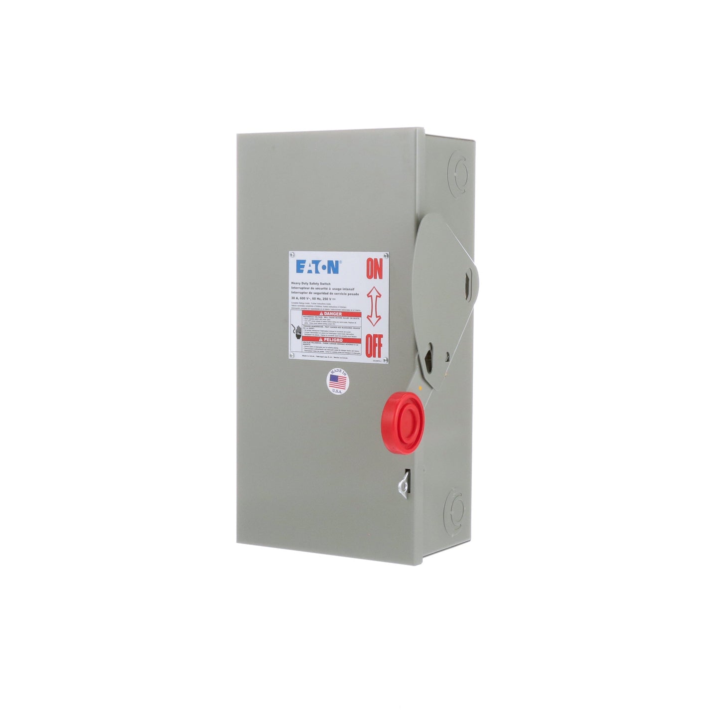 Cutler Hammer DH361NGK Disconnect Switch | 600V 30A 3P Fusible 200kA@600V DH Series