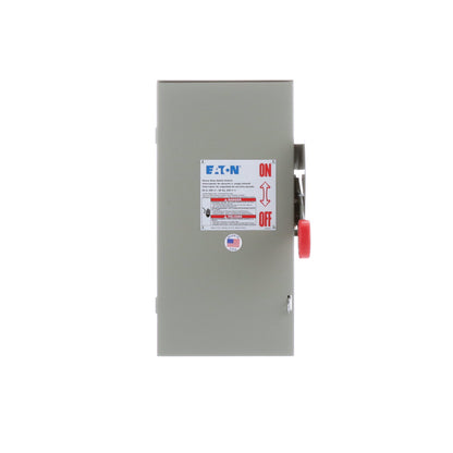Cutler Hammer DH362FRK Disconnect Switch | 600V AC/250V DC 60A 3P Fusible 200kA@600V DH Series