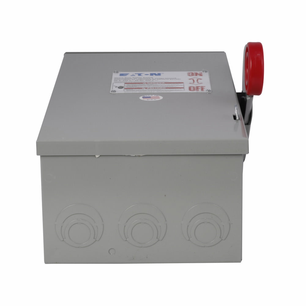 Cutler Hammer DH362FWK2WR Disconnect Switch | 600V 60A 3Pole 200kA@600V DH Series
