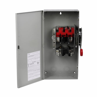 Cutler Hammer DH363FGK Disconnect Switch 600 AC/250 DCV 100A Fusible DH Series