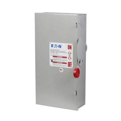 Cutler Hammer DH363NGK Disconnect Switch | 600V 100A 3P Fusible DH Series
