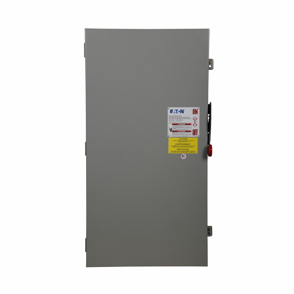 Cutler Hammer DH365UGK Disconnect Switch | 600V 400A 3P Non-Fusible DH Series