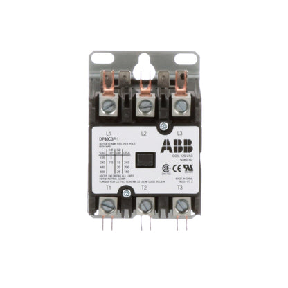 ABB DP40C3P-1 Contactor | 3P 3PH 600V 40A 20HP DP Series