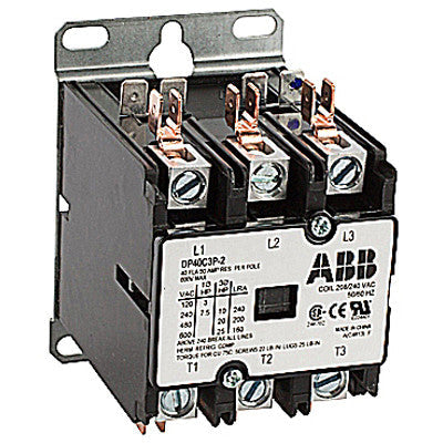 ABB DP40C3P-2 Contactor | 600V 3P 40A 20HP DP Series