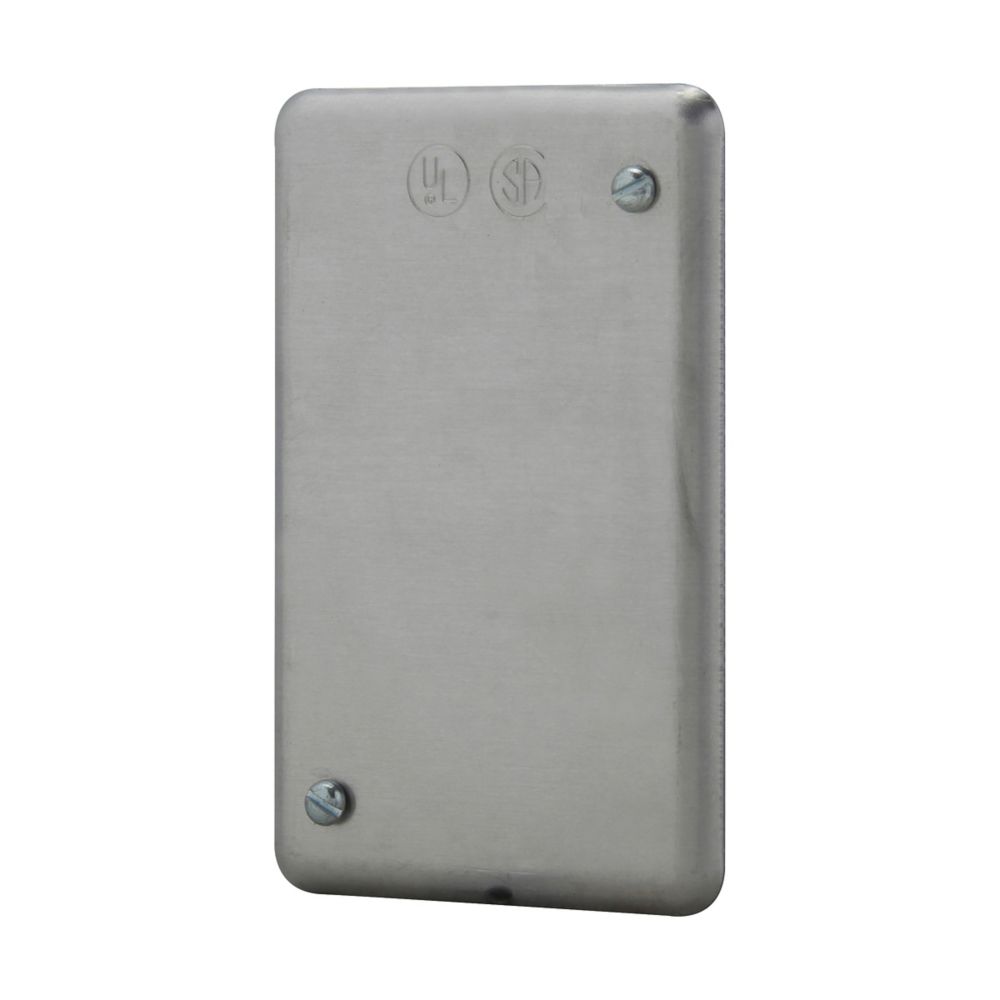 Crouse-Hinds DS100 Electrical Box Cover | Single-Gang Surface Mounted