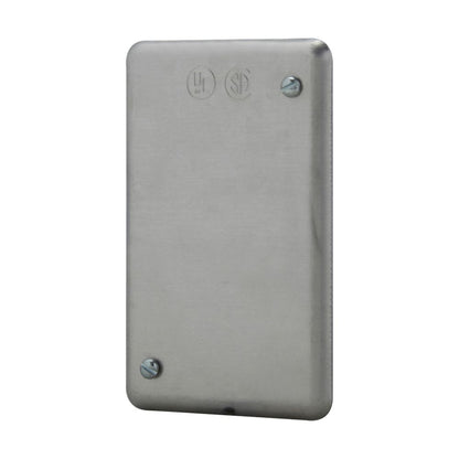 Crouse-Hinds DS100 Electrical Box Cover | Single-Gang Surface Mounted
