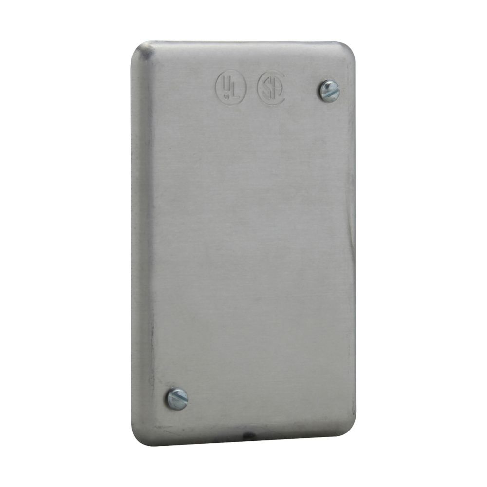 Crouse-Hinds DS100 Electrical Box Cover | Single-Gang Surface Mounted