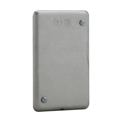 Crouse-Hinds DS100 Electrical Box Cover | Single-Gang Surface Mounted