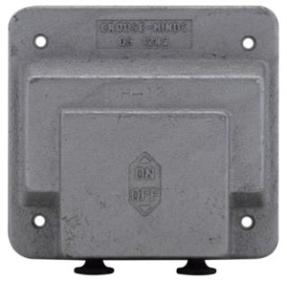 Crouse-Hinds DS1282 Electrical Box Covers DS Series