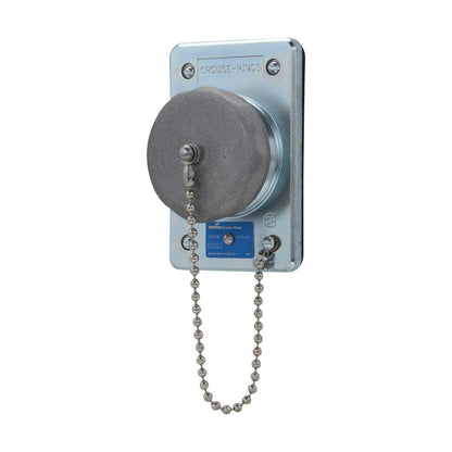 Crouse-Hinds DS222 Receptacle Housing 20A 125V 2-Wire 3-Pole DS Series