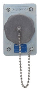 Crouse-Hinds DS222 Receptacle Housing 20A 125V 2-Wire 3-Pole DS Series