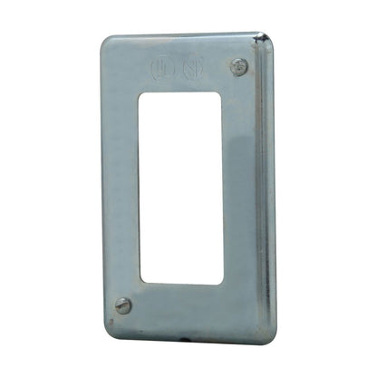 Crouse-Hinds DS23GFI Electrical box covers | Sheet Steel Single-Gang Receptacle Cover for GFI Receptacles DS Series