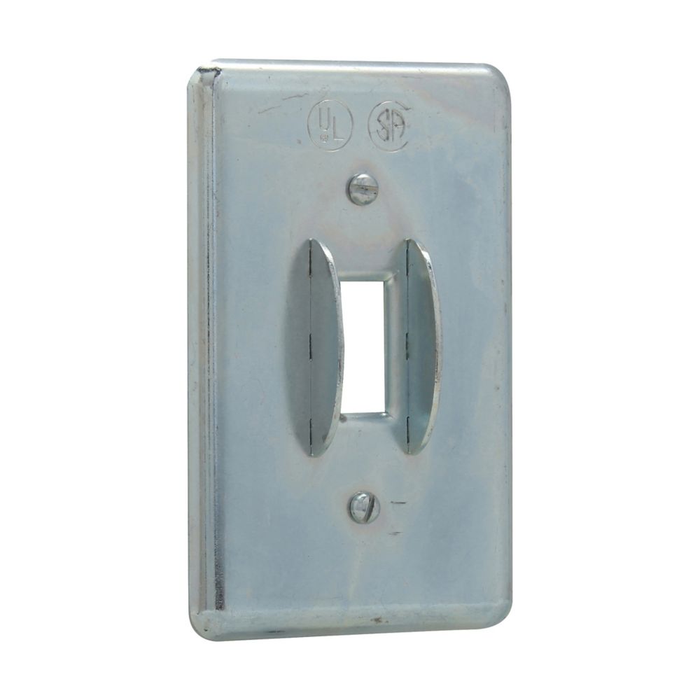 Ocal DS32G Electrical Device Box Cover Feraloy Iron Alloy Single-Gang