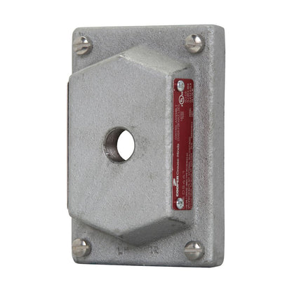 Crouse-Hinds DS441 Electrical box covers | Single-Gang Blank Cover Feraloy Iron Alloy Hazardous Locations FlexStation