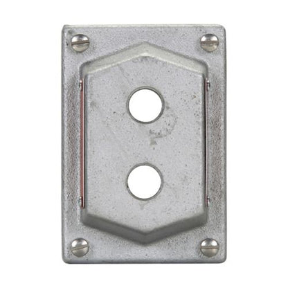 Crouse-Hinds DS442 Electrical Box Cover | Single-Gang Feraloy Iron Alloy DS Series