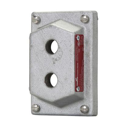 Crouse-Hinds DS442 Electrical Box Cover | Single-Gang Feraloy Iron Alloy DS Series