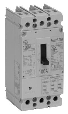 General Electric FCS36TE050R Circuit Breaker | 600V 50A 3P 25kA@480V Bolt-On Record Plus
