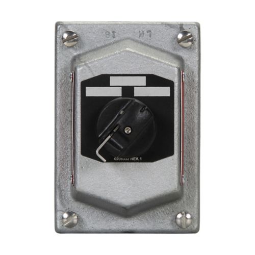 Eaton DSD925SAHNOFAU SUB ASY | 10A HAND/OFF/AUTOMATIC COPPER-FREE ALUMINUM 3 POSITION 2 CIRCUIT 600 VAC