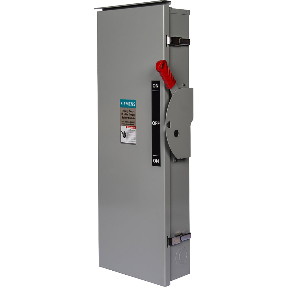 Siemens DTF324 Disconnect Switch 3P 100A 600V Fusible