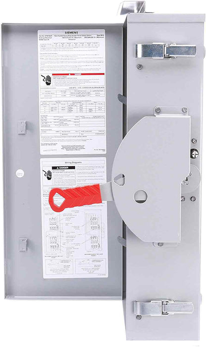 Siemens DTNF321 Disconnect 240VAC 30A 3P Non-Fusible VBII Series