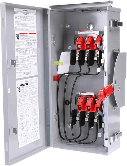 Siemens DTNF362R Disconnect 600VAC 60A 3P 3R Non-Fusible VBII Series