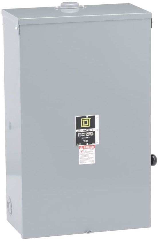 Square D DTU224NRB Disconnect | 240V AC/DC 200A Non-Fusible Series E