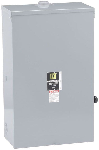 Square D DTU224NRB Disconnect | 240V AC/DC 200A Non-Fusible Series E
