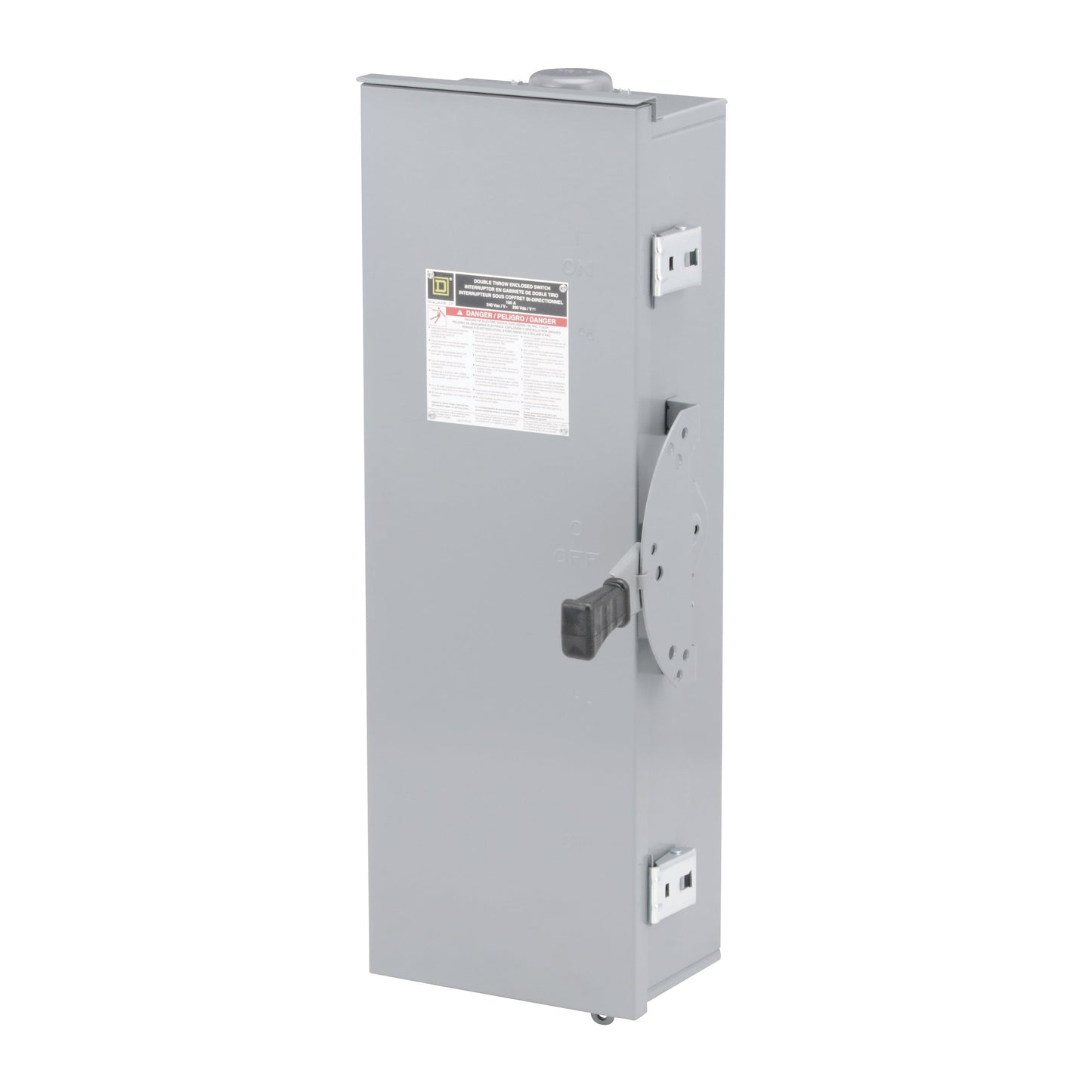 Square D DTU323RB Disconnect Switch | 240V AC 100A 3P Non-Fusible 200kA@240V NEMA 3R
