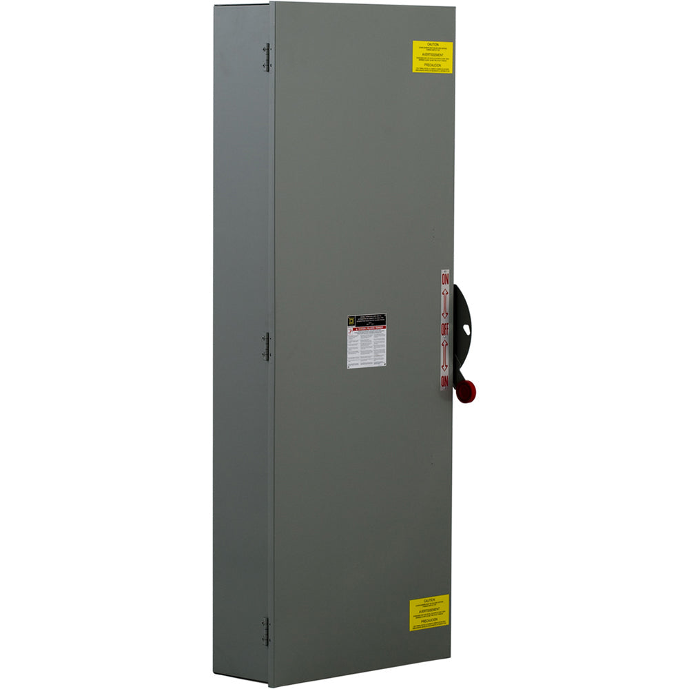 Square D DTU326R Safety Switch | Double Throw 600A 240VAC 250VDC 3-Pole NEMA 3R
