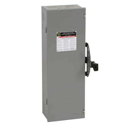 Square D DTU321 Disconnect Switch | 240V AC 30A 3P Non-Fusible Series F