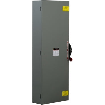 Square D DTU366R Disconnect | 600A 600V AC/DC 3P Non-Fusible