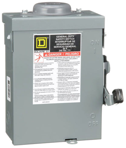 Square D DU222RB Disconnect Switch (Non-Fusible) - Essential Electric Supply