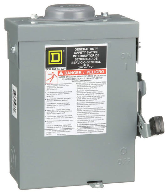 Square D DU321RB Disconnect Switch (Non-Fusible) - Essential Electric Supply