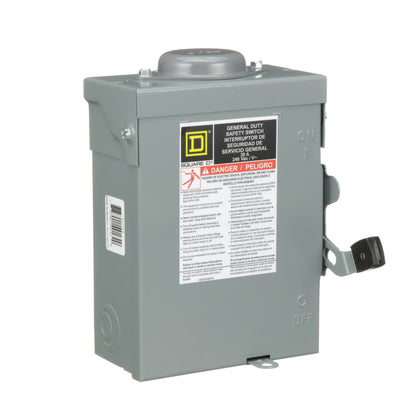 Square D DU321RB Disconnect Switch | 240V AC 30A 3P 3Pole Non-Fusible 100kA@240V Series E
