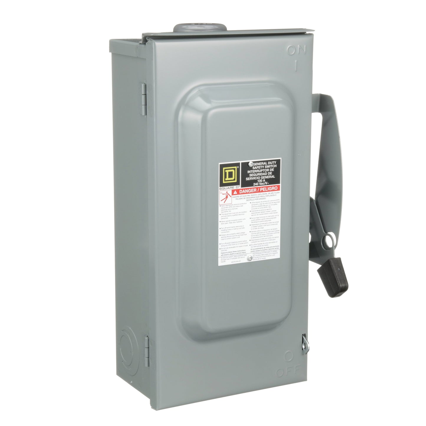 Square D DU323RB Disconnect Switch | 240V AC 100A 3P Non-Fusible Series E