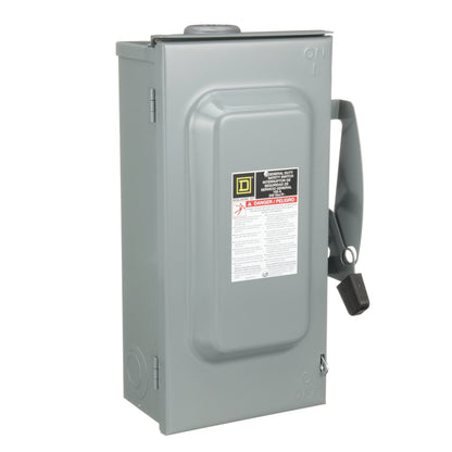 Square D DU323RB Disconnect Switch | 240V AC 100A 3P Non-Fusible Series E