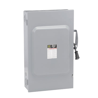 Square D DU324 Disconnect | 240V AC 200A 3P 3Pole Non-Fusible Series F