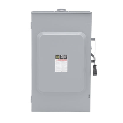 Square D DU324RB Disconnect Switch | 240V AC 200A 3P Non-Fusible Series F