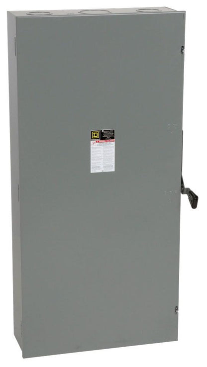 Square D DU326 Disconnect Switch | 240V 600A 3P 3PH Non-Fusible 100kA@240V Series E