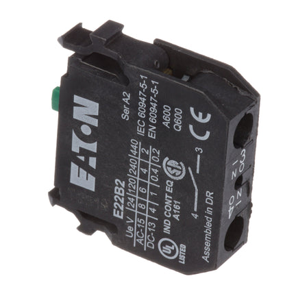 Cutler Hammer E22B2 Motor Control | E22 Series Contacts