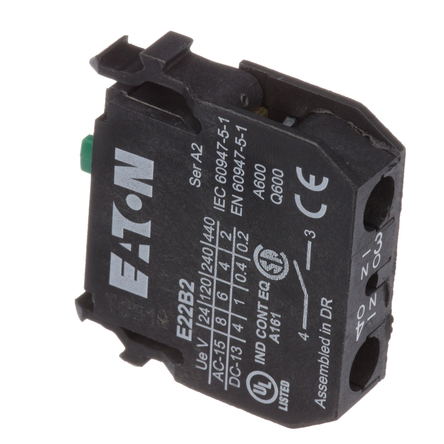 Cutler Hammer E22B2 Motor Control | E22 Series Contacts