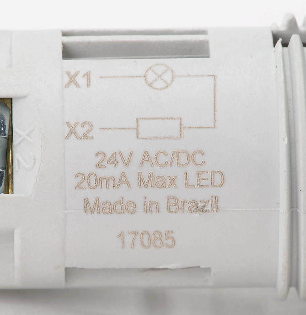 Cutler-Hammer E22HL9X4 LED Indicating Light 22mm 24VAC/VDC Amber E22 Monoblock