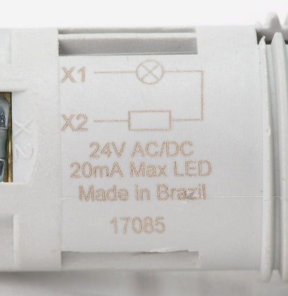 Cutler-Hammer E22HL9X4 LED Indicating Light 22mm 24VAC/VDC Amber E22 Monoblock
