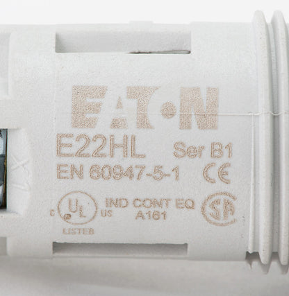 Cutler-Hammer E22HL9X4 LED Indicating Light 22mm 24VAC/VDC Amber E22 Monoblock