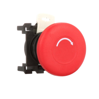 Cutler-Hammer E22LLB2 Automation Switch | Heavy-Duty Non-Metallic 22.5 mm Mushroom Red Actuator Twist-to-Release