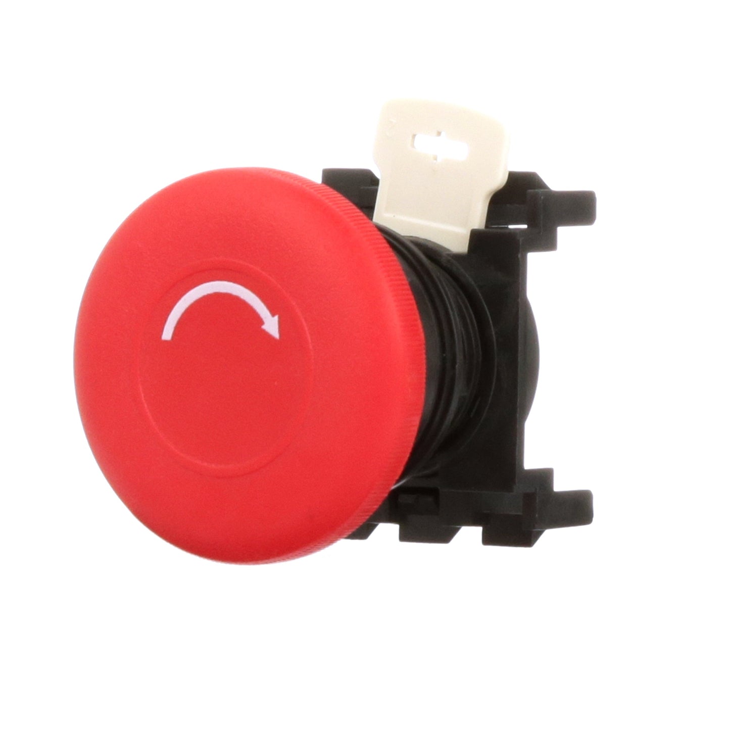 Cutler-Hammer E22LLB2 Automation Switch | Heavy-Duty Non-Metallic 22.5 mm Mushroom Red Actuator Twist-to-Release