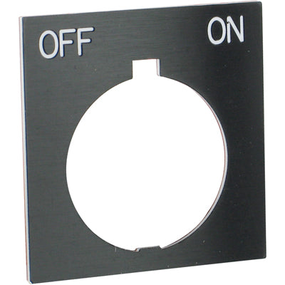 Cutler-Hammer E34SP42 Pushbutton Legend Plate | OFF/ON E34