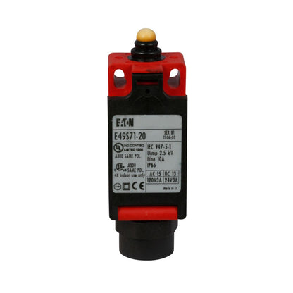 Eaton E49S71-20 Wiring Devices | Standard Duty Limit Switch Side Rotary Lever Arm 20 mm Nylon Roller